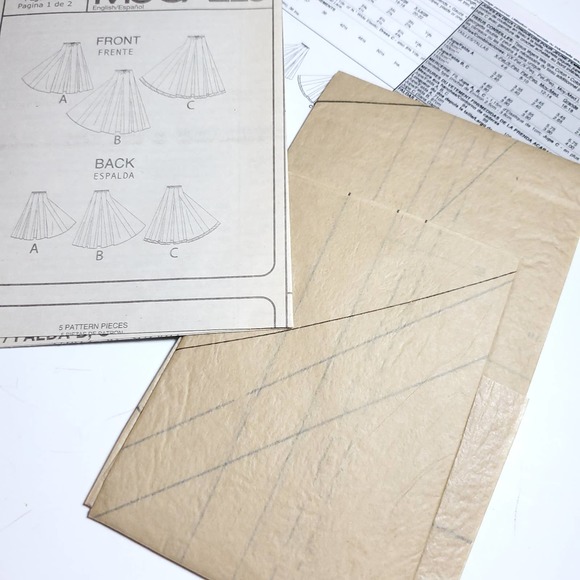 Y2k Midi Maxi Skirt Pattern - Picture 2 of 5